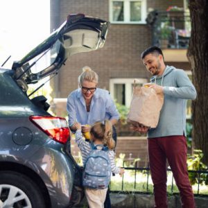 Family Grocery Shopping Transfer